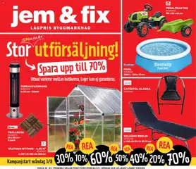 Jem & Fix erbjudanden - Förhandsvisning av reklamblad från butik Jem & Fix aktuell från 03/08/2026