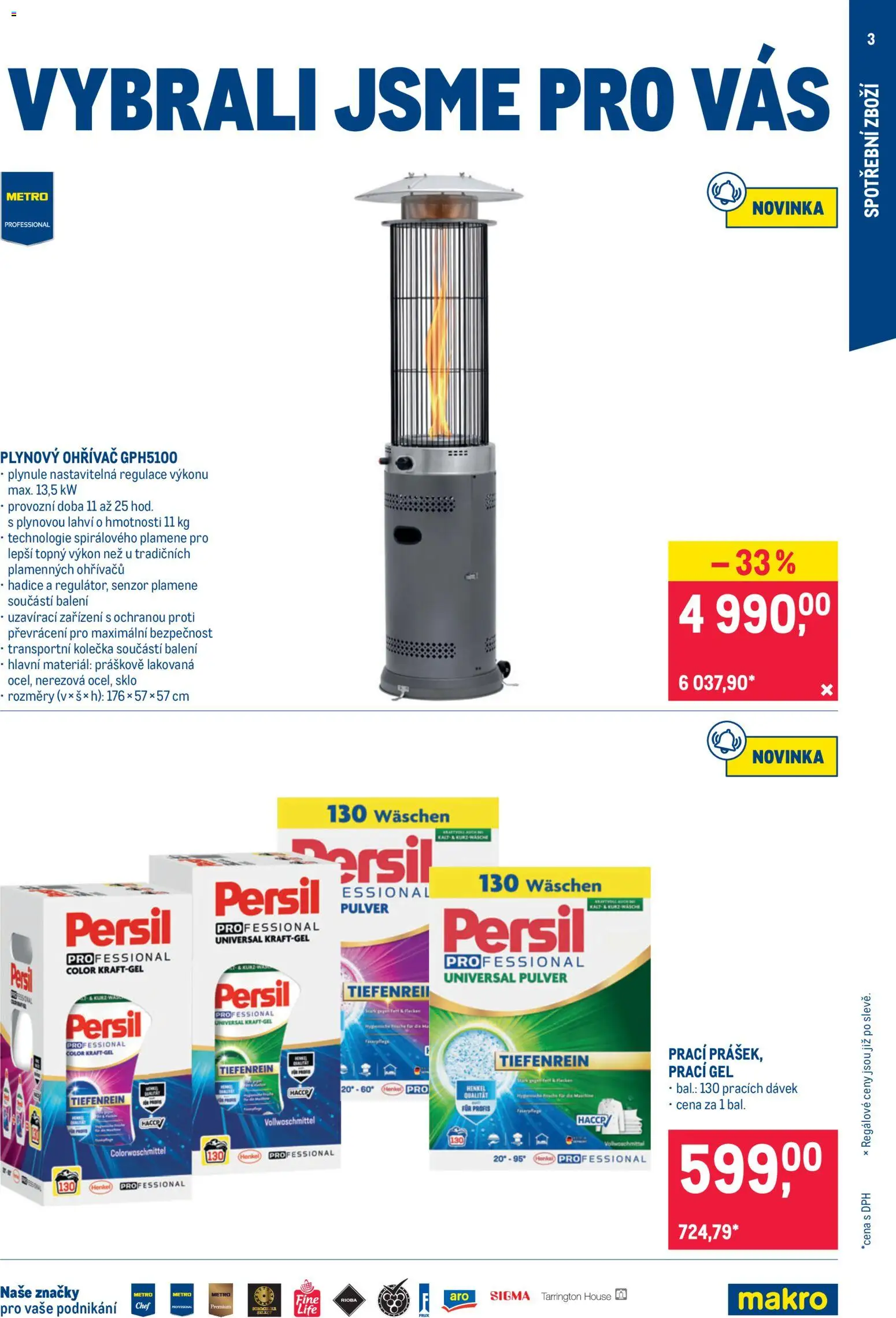 Makro leták - Nepotravinové zboží od 23.09.2026 | Strana: 3