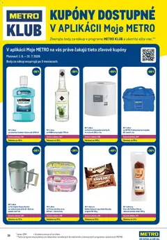 Metro leták platný od 01.07.2026 | Strana: 39 | Produkty: Listerine, Zmrzlina, Ústna voda, Voda