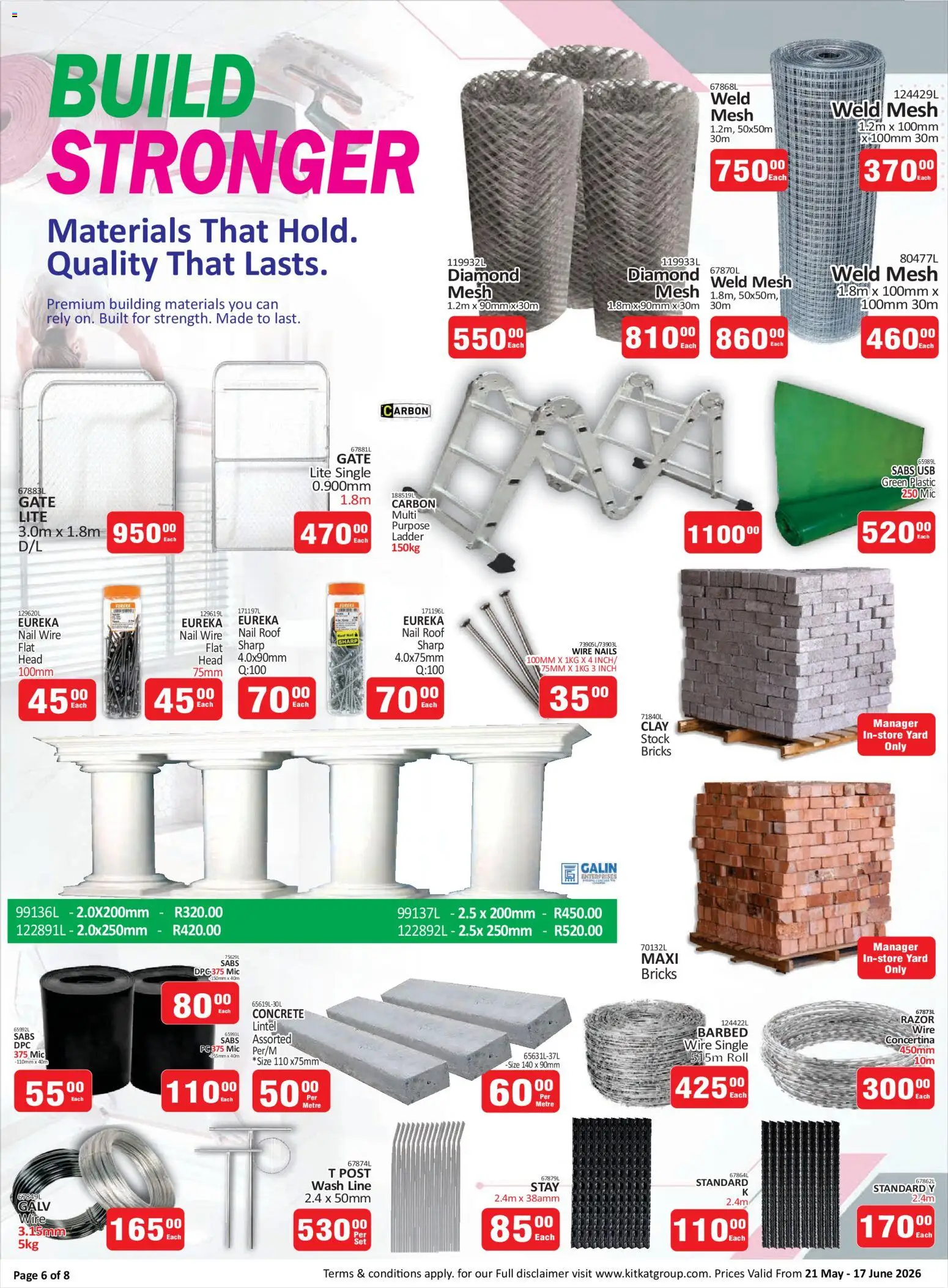 New KIT KAT Cash & Carry catalogue – valid from 21.05.2026 | Page: 6 | Products: PC, USB, Stock, Clay