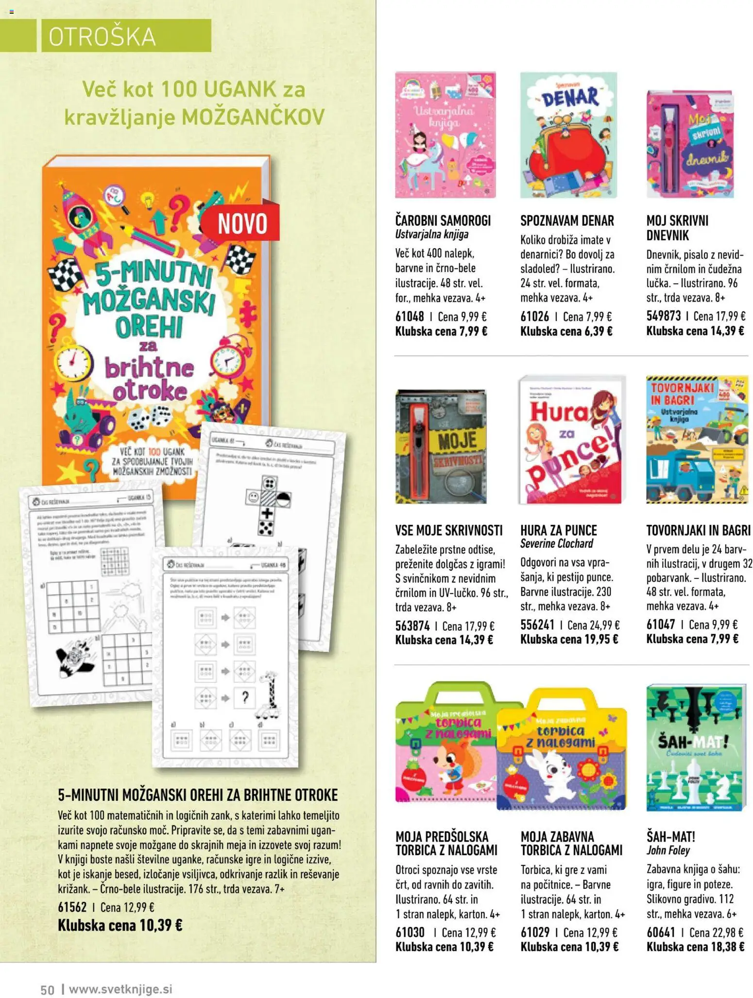 Novi Svet knjige katalog ponudbe – veljaven od 01.01.2026 | Stran: 50 | Izdelki: Knjiga, Sladoled, Torbica