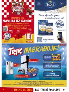 Konzum Katalog - Pregled kataloga iz trgovine Konzum, vrijedi od 03.06.2026 | Stranica: 50