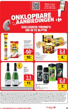 Carrefour folder Market - Voorbeeld van een folder van Carrefour, geldig van 08/07/2026 | Pagina: 19 | Producten: Rooibos tea, La, Boost, Deodorant