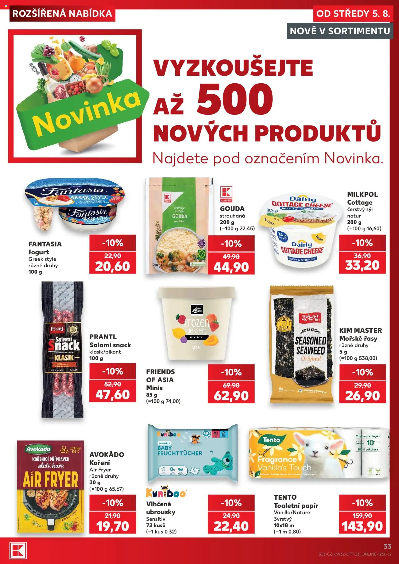 Kaufland leták - Praha 4 od 05.08.2026 | Strana: 33