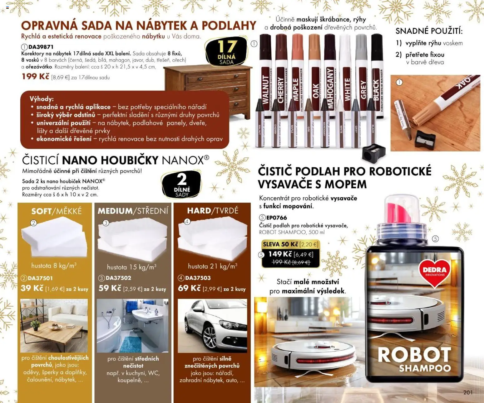 Nové Dedra akcie – leták je platný od 23.10.2026 | Strana: 101 | Produkty: Vysávače, Robot