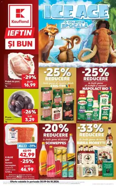 Ofertele Kaufland valabile de la 30.09.2026