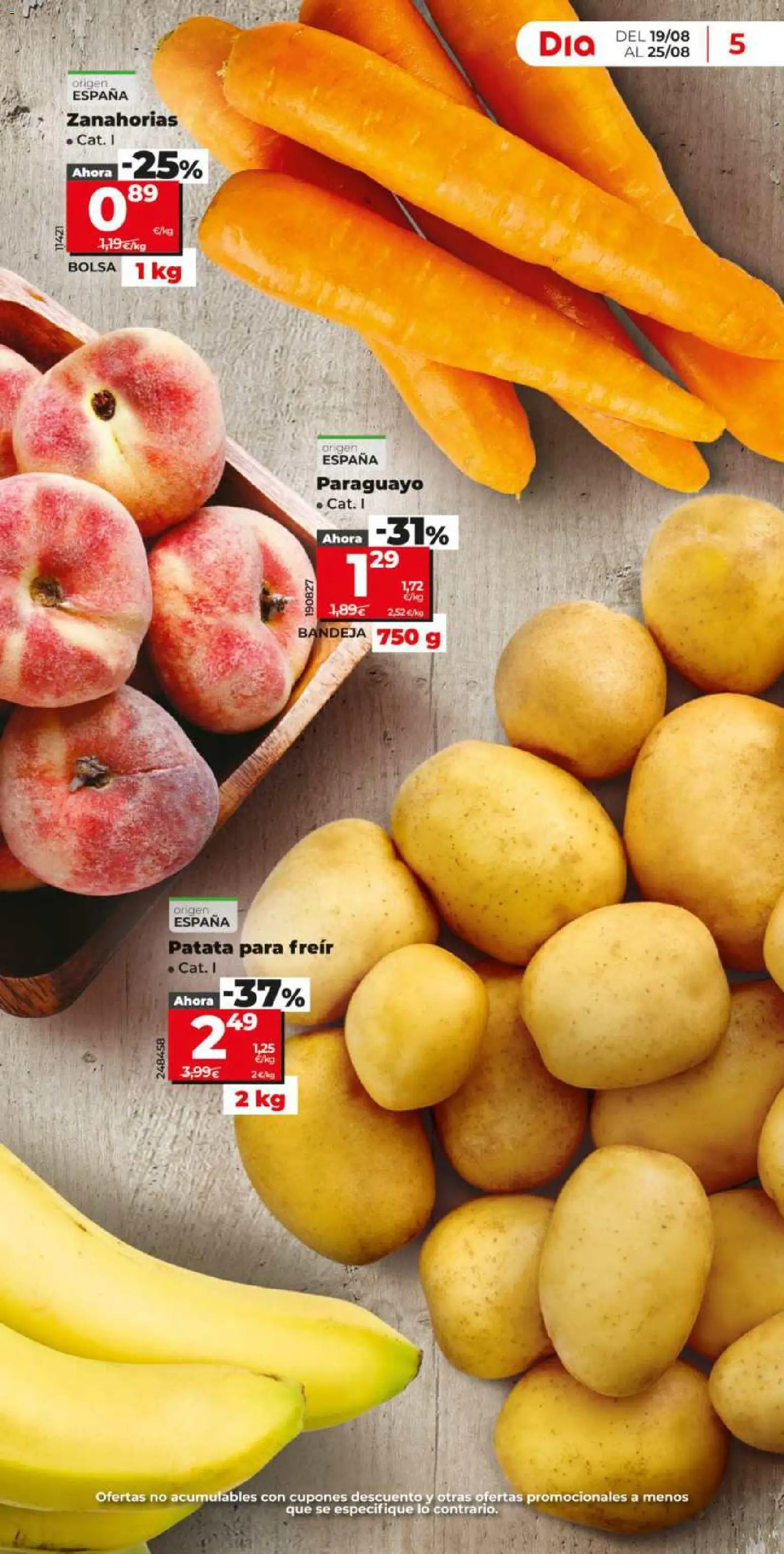 Dia - folleto Market │ válido desde el 19/08/2026 | Página: 5 | Productos: Zanahorias, Bolsa, Bandeja