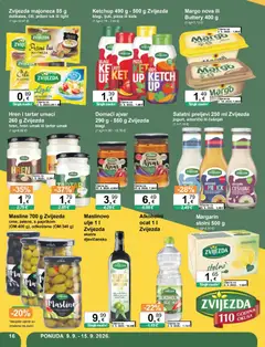 KTC Katalog - Pregled kataloga iz trgovine KTC, vrijedi od 09.09.2026 | Stranica: 16 | Proizvodi: Alkoholni ocat, Luk, Ocat, Češnjak