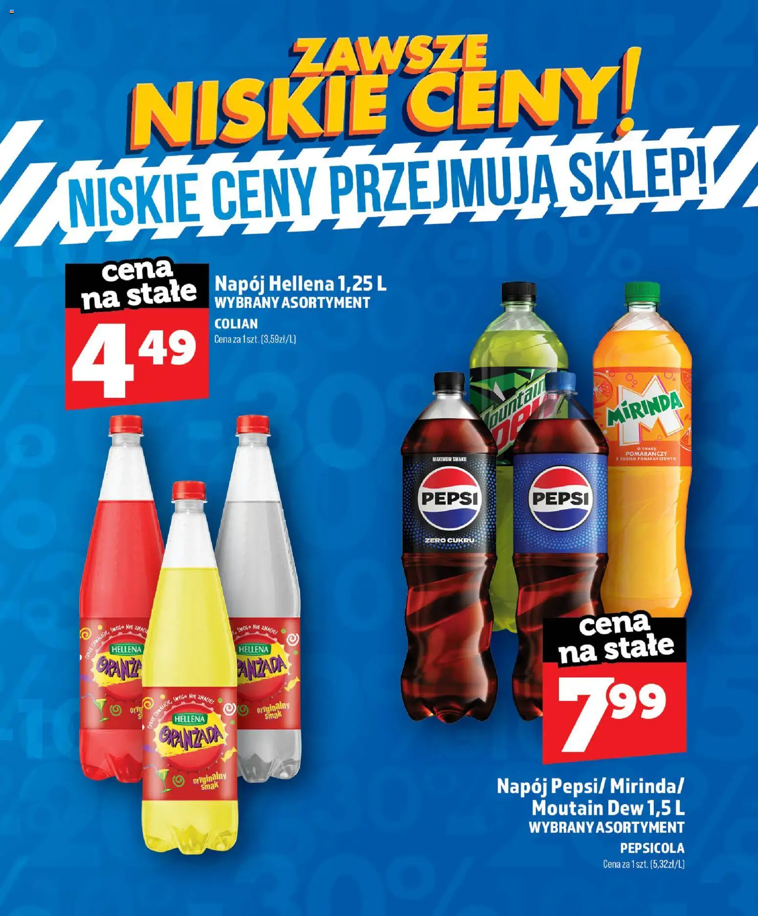 Topaz gazetka - Zawsze Niskie Ceny od 01.07.2026 | Strona: 50 | Produkty: Pepsi