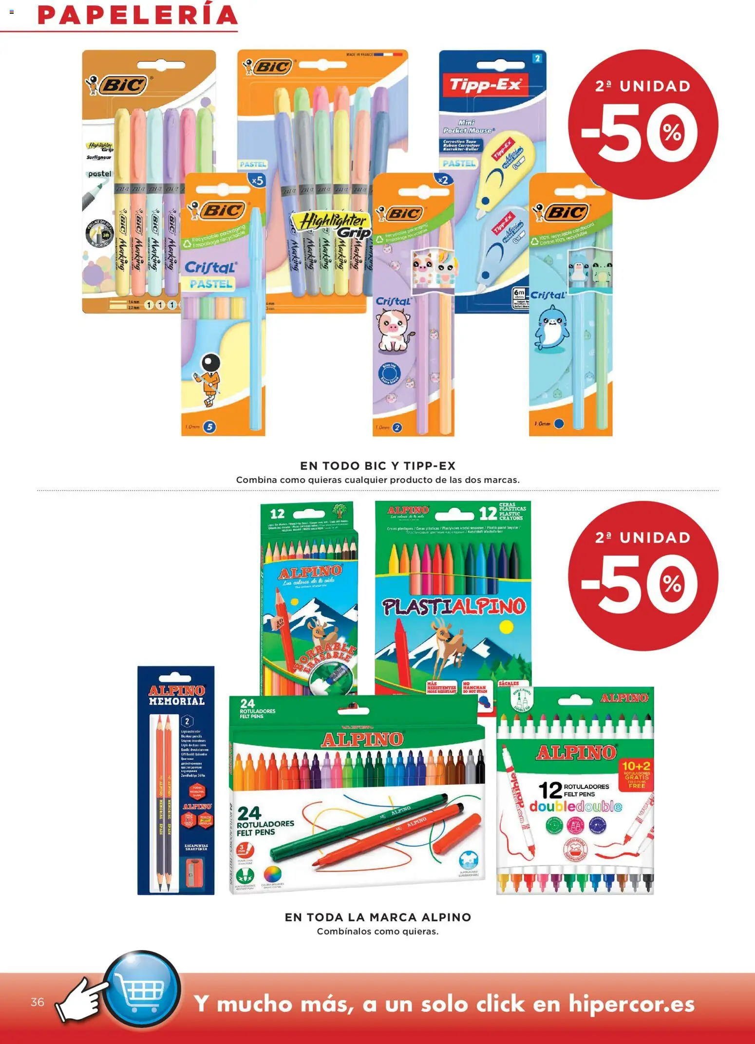 Hipercor catálogo │ válido desde el 15/10/2026 | Página: 36 | Productos: Mouse