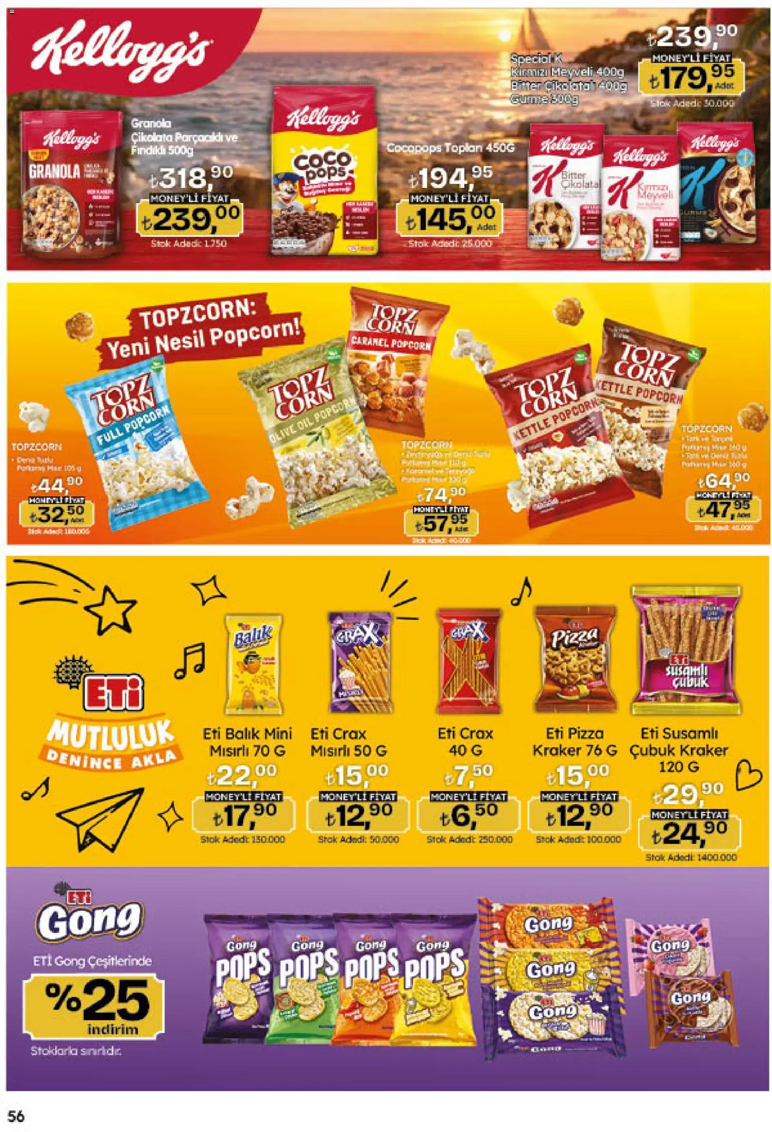 Migros Katalog - 5M Migroskop Dijital - 20 Ağustos 2026 tarihinden itibaren geçerlidir | Sayfa: 56 | Ürünler: Çikolata, Pizza, Balık