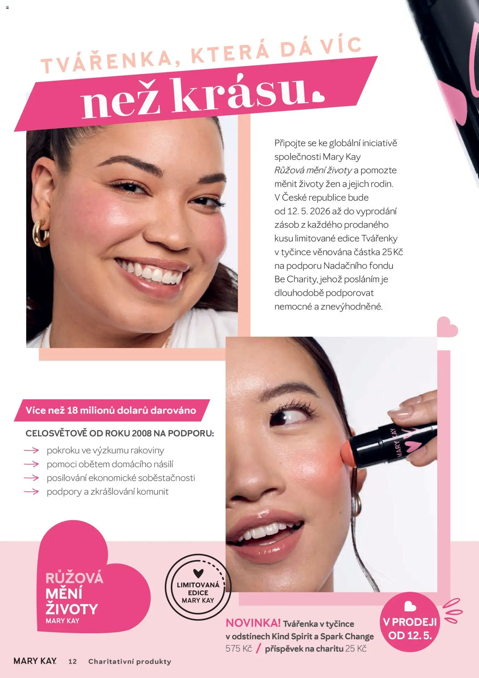 Mary Kay kniha o kráse od 01.04.2026 | Strana: 12 | Produkty: Tvářenka