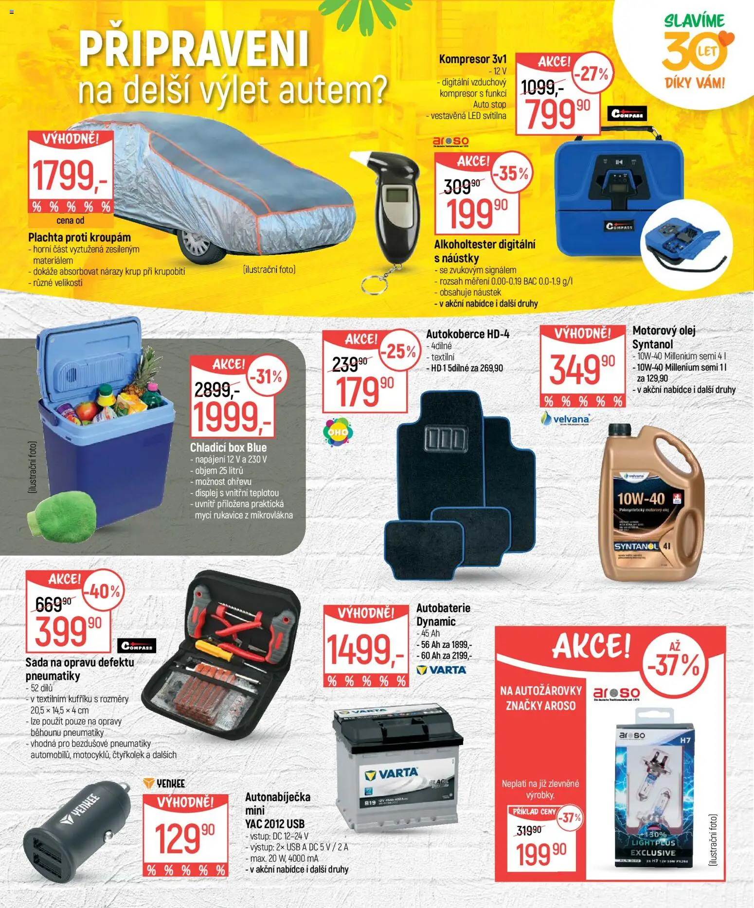 Globus leták - Léto od 06.05.2026 | Strana: 15 | Produkty: Olej, Autonabíječka, Motorový olej, LED