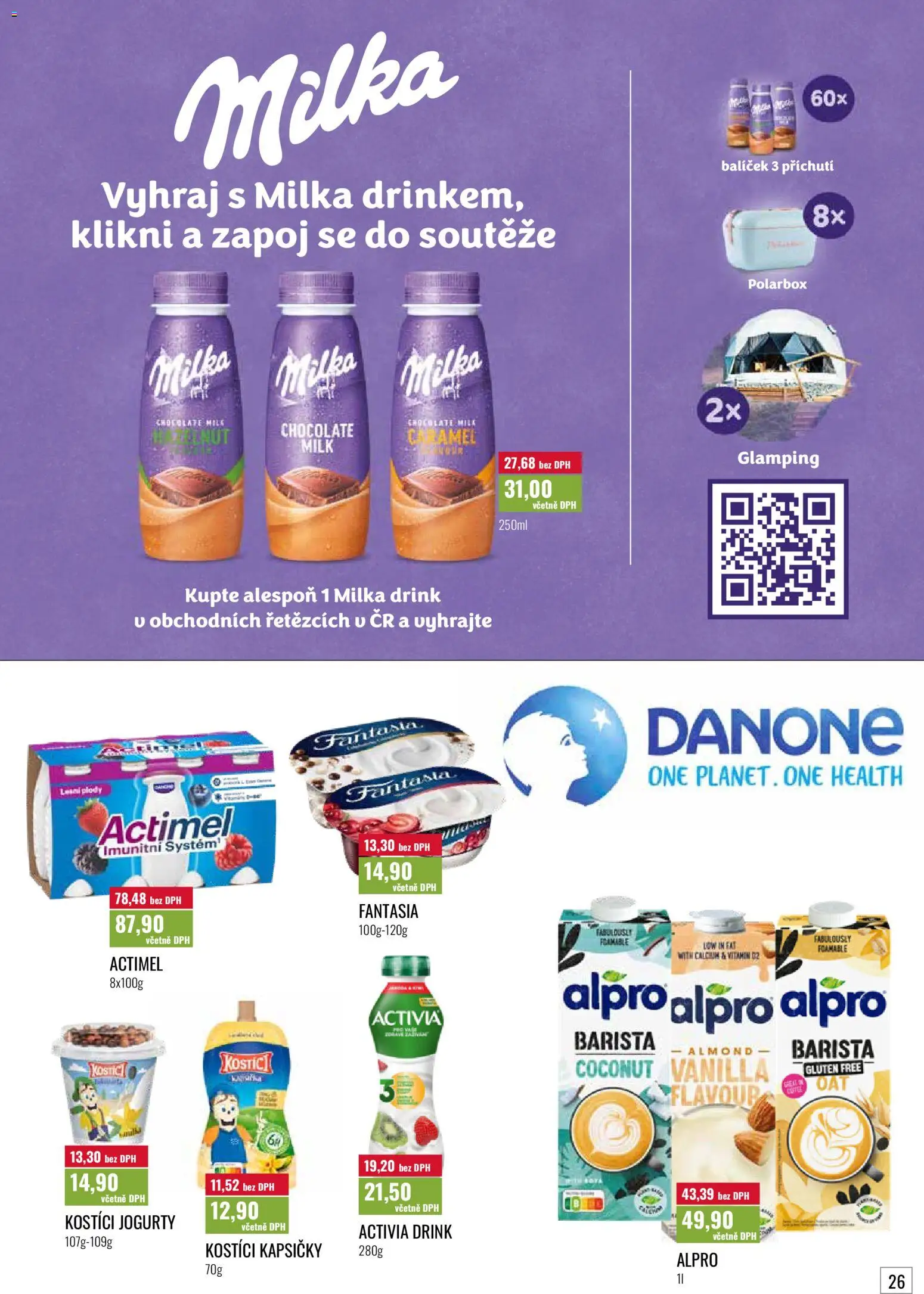 Ratio leták od 01.09.2026 | Strana: 27 | Produkty: Kostici, Milka, Actimel, Milk chocolate