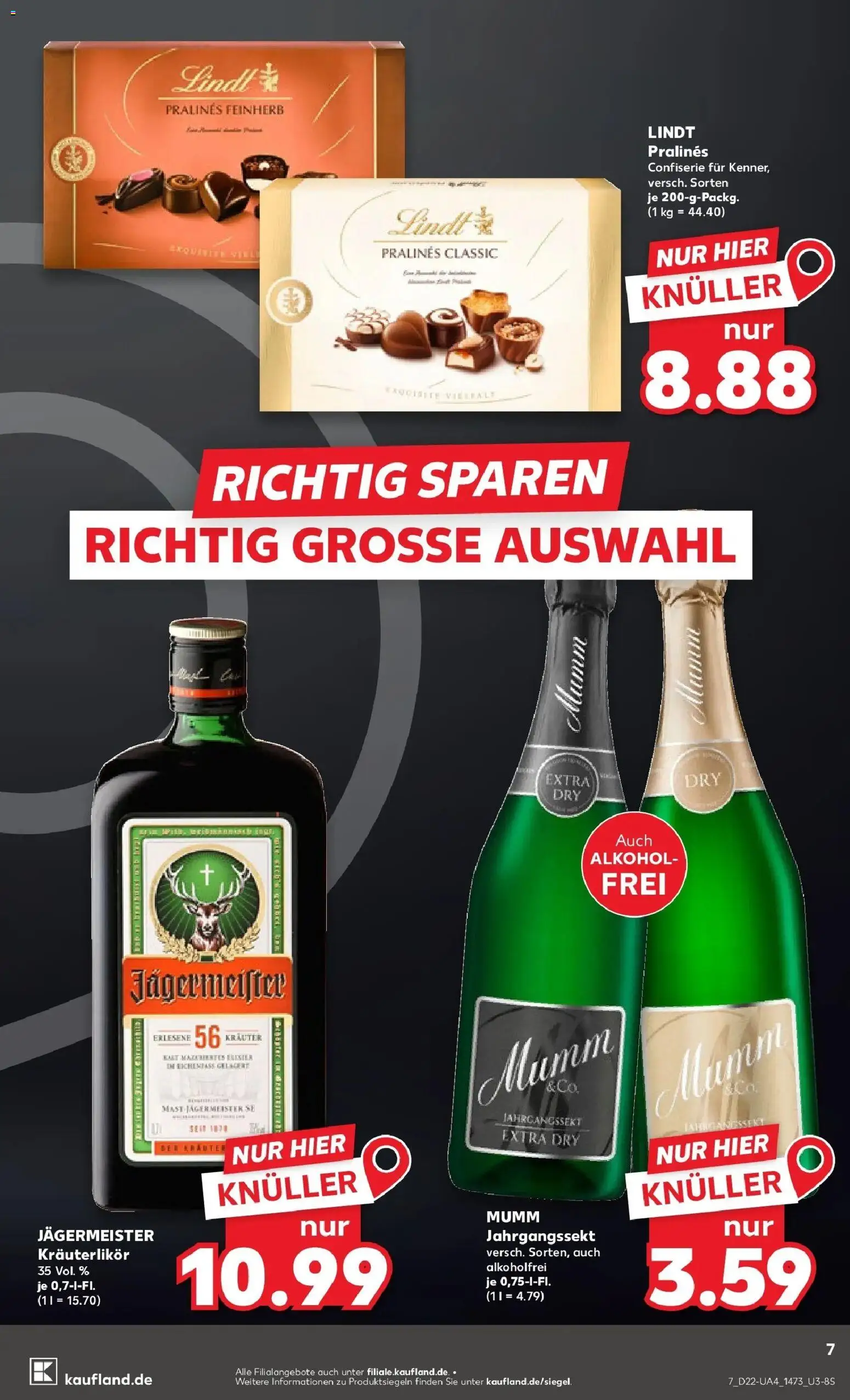 Kaufland Prospekt Herzberg (Elster) – gültig ab 26.05.2026 | Seite: 12 | Produkte: Jägermeister, Lindt