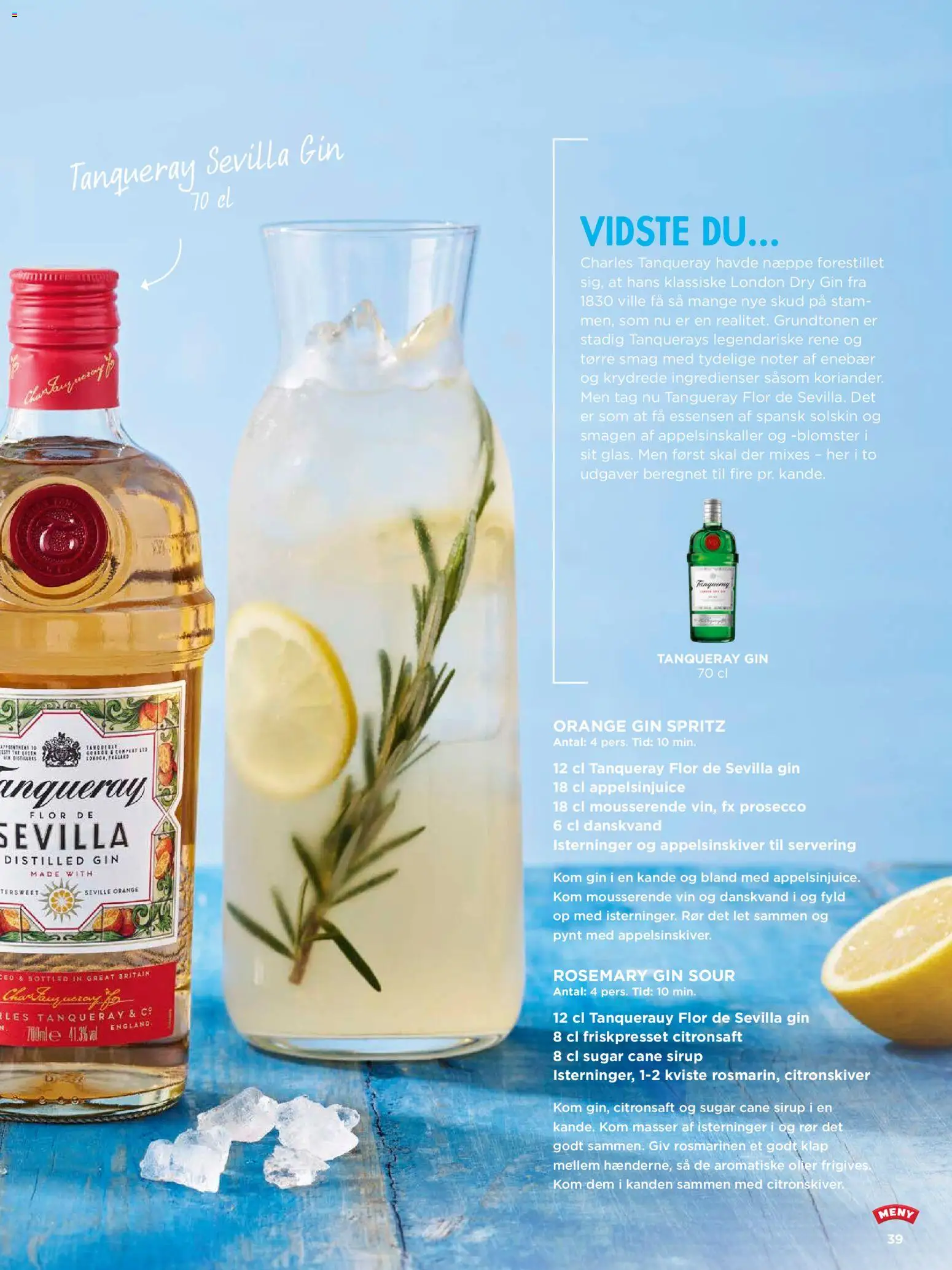Meny tilbudsavis – gyldig fra 04.06.2026 | Side: 39 | Produkter: Vin, Appelsinjuice, Danskvand, Søm