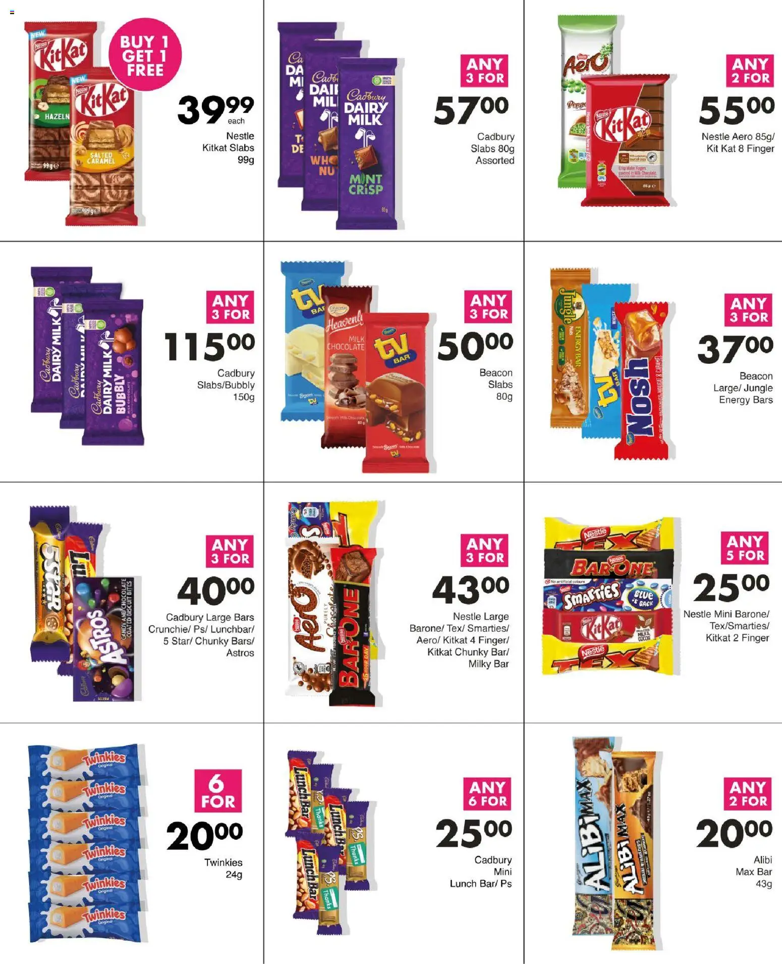 New Save catalogue – valid from 29/09/2026 | Page: 45 | Products: Milk, Chocolate, Caramel