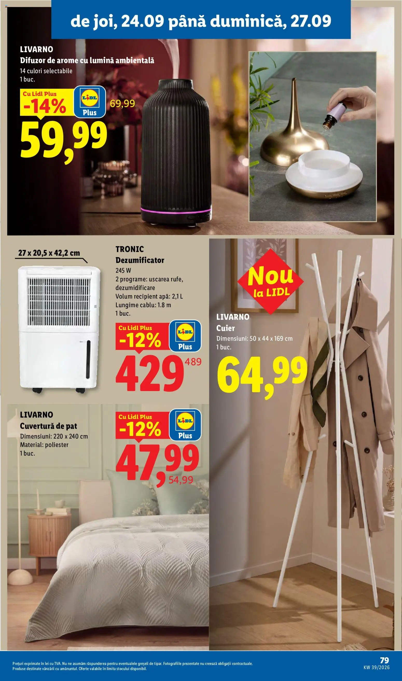 Noul catalog Lidl – valabil de la 21.09.2026 | Pagină: 79