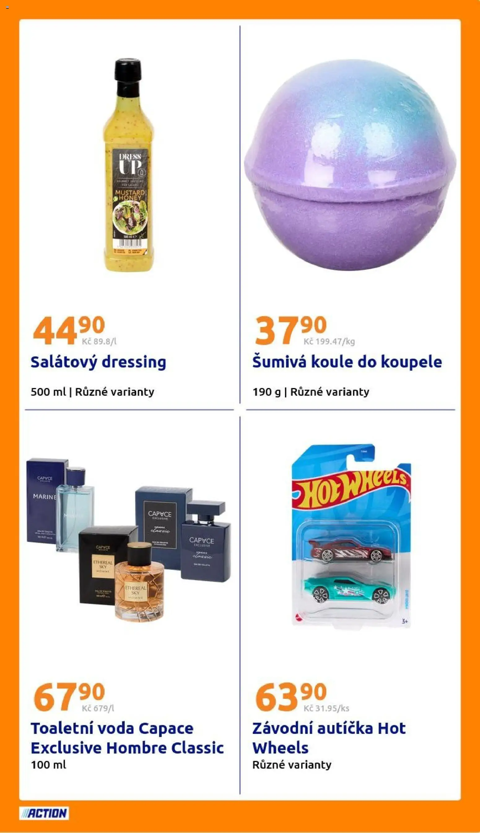 Action leták od 19.08.2026 | Strana: 21 | Produkty: Dressing, Voda, Toaletní voda