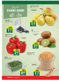Ribola Katalog - Pregled kataloga iz trgovine Ribola, vrijedi od 16.09.2026 | Stranica: 2 | Proizvodi: Zemlja, Kukuruz, Paprika, Borovnica