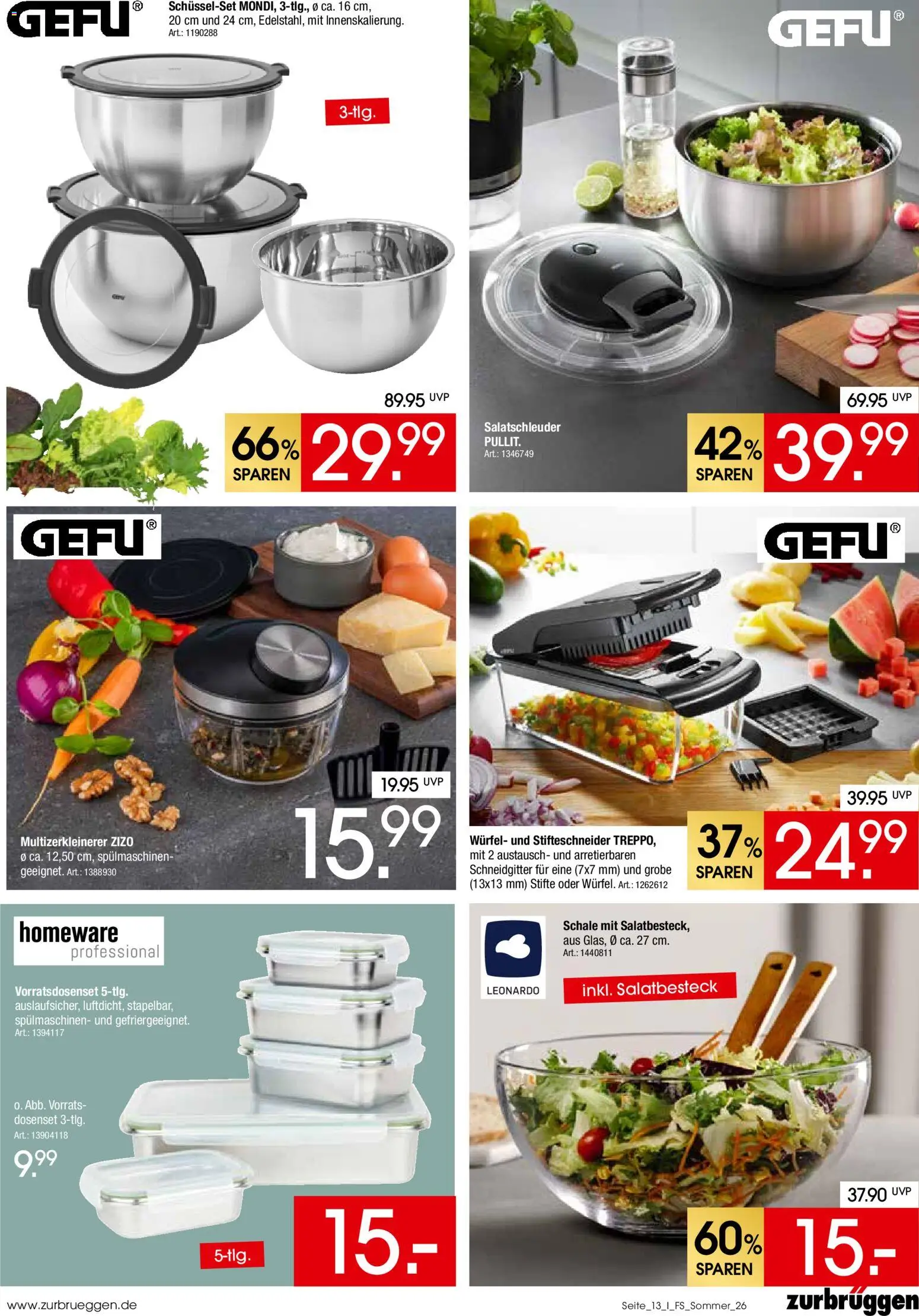 Zurbrüggen Sommer für Ihr Zuhause – gültig ab 02.06.2026 | Seite: 13