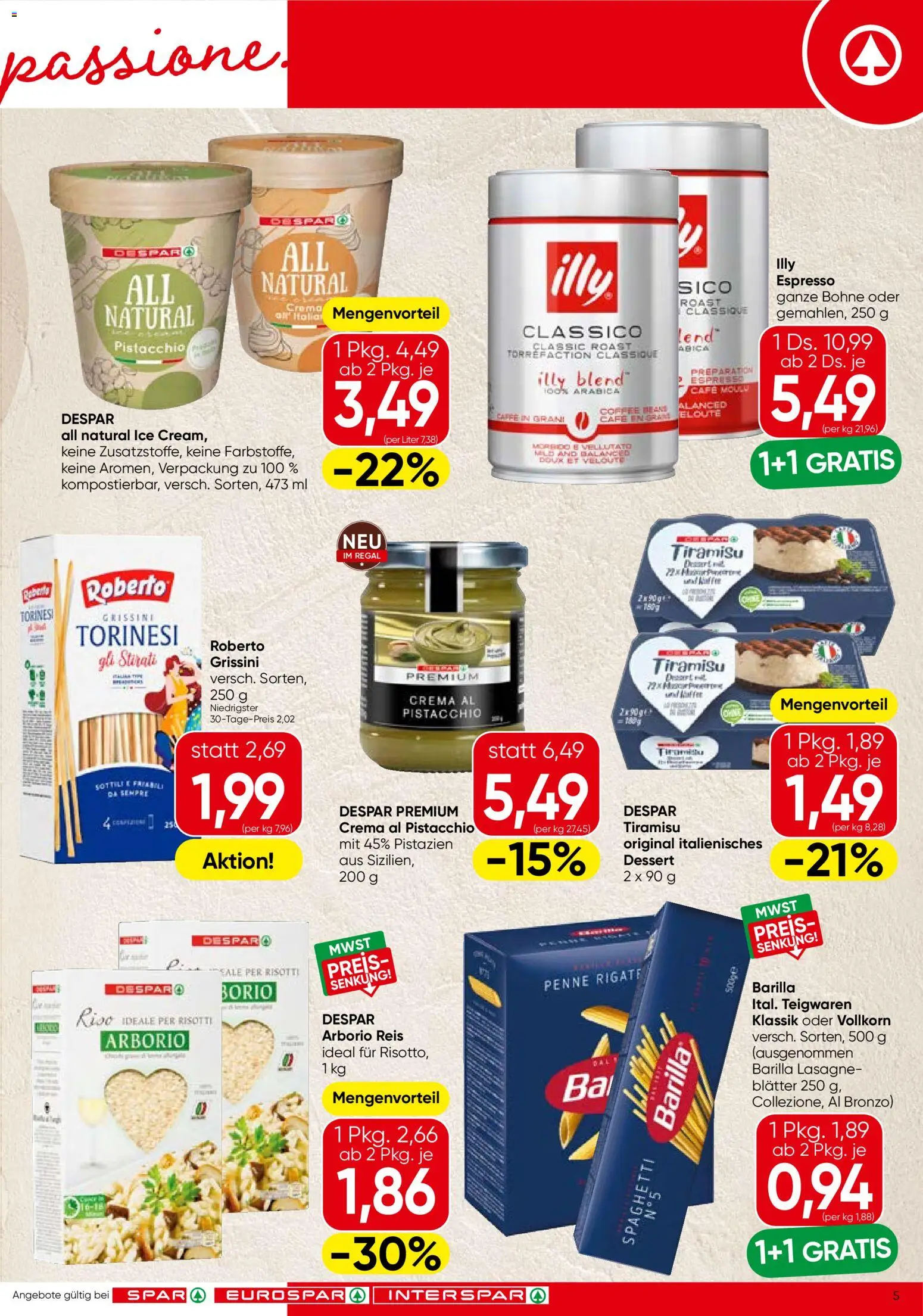 Spar - Flugblatt gültig ab 10.09.2026 | Seite: 5