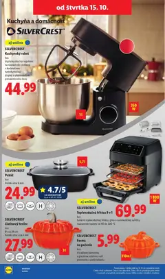 Lidl leták platný od 12.10.2026 | Strana: 114 | Produkty: Kuchyňa, Fritéza, Teplovzdušná frítéza, Kuchynský robot
