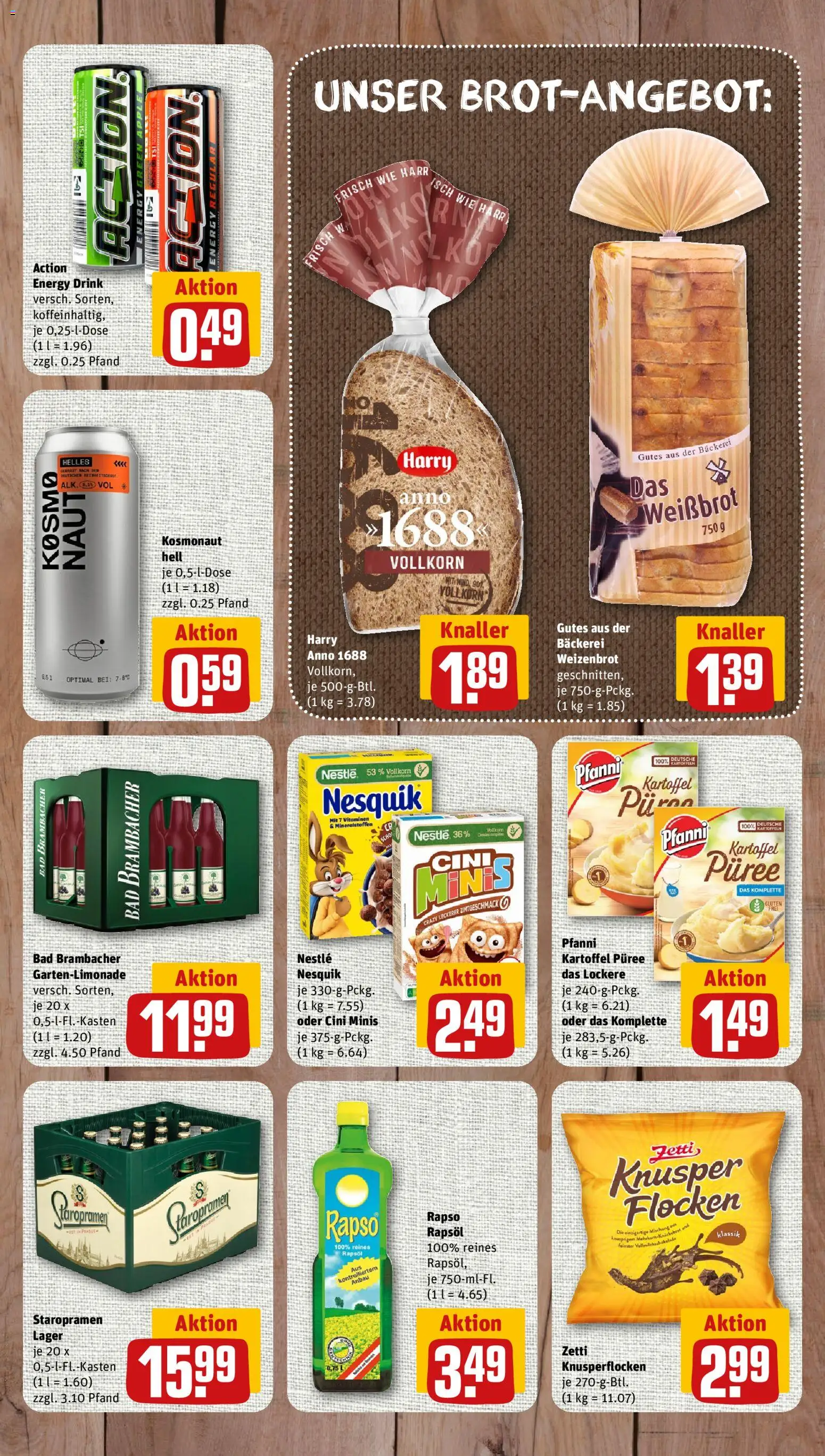 Nahkauf Prospekt – gültig ab 21.09.2026 | Seite: 7 | Produkte: Nesquik, Bäckerei, Energy, Cini Minis