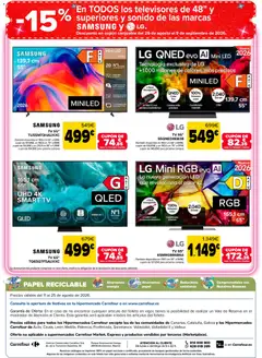 Vista previa Carrefour folleto válido desde el 11/08/2026 | Página: 82 | Productos: Omega, Televisión, Herramientas, Navegación