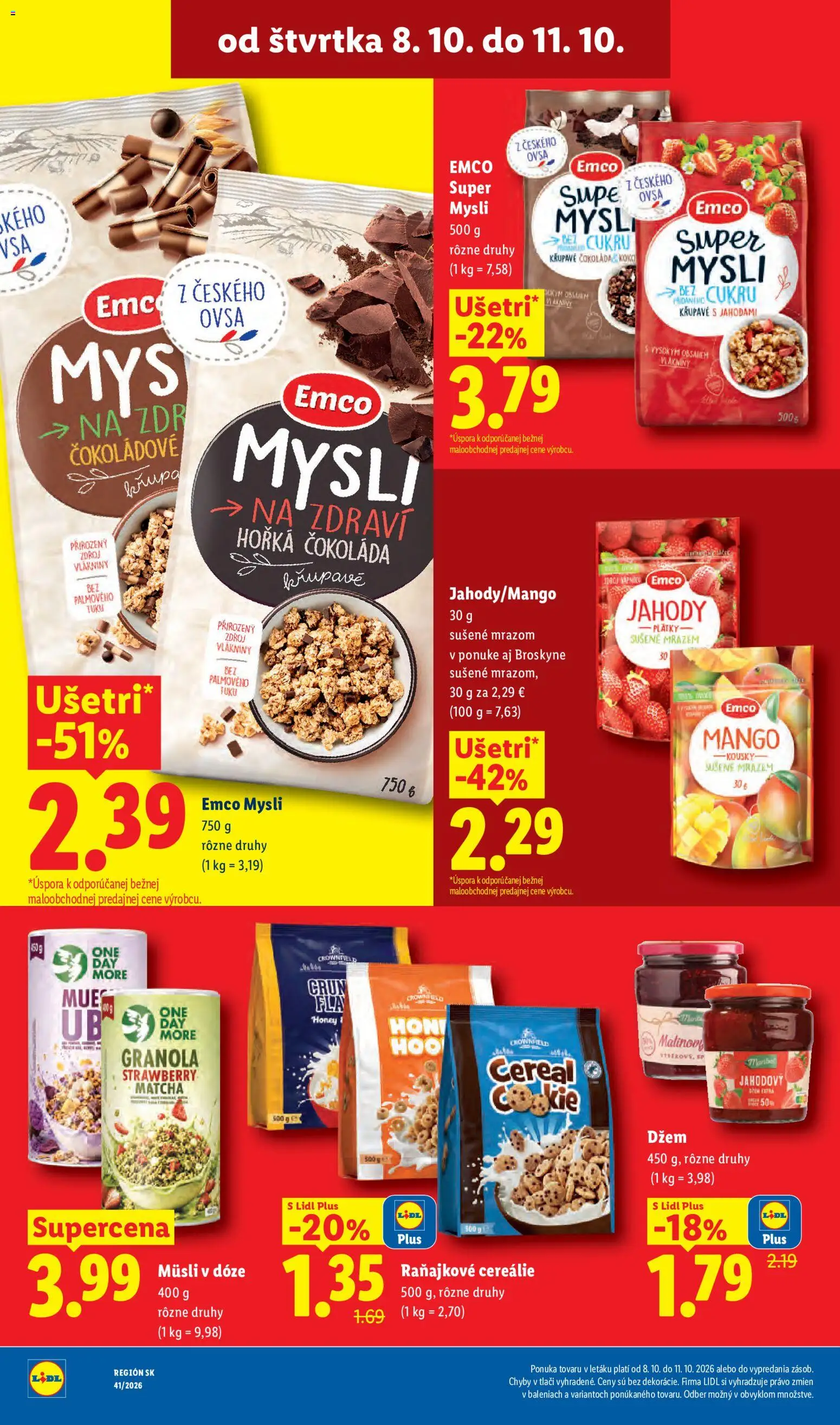 Nové Lidl akcie – leták je platný od 05.10.2026 | Strana: 69