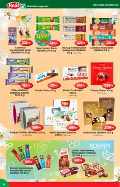 Reál akciós újság - amely érvényes a következő dátumtól: 06.05.2026 | Oldal: 14