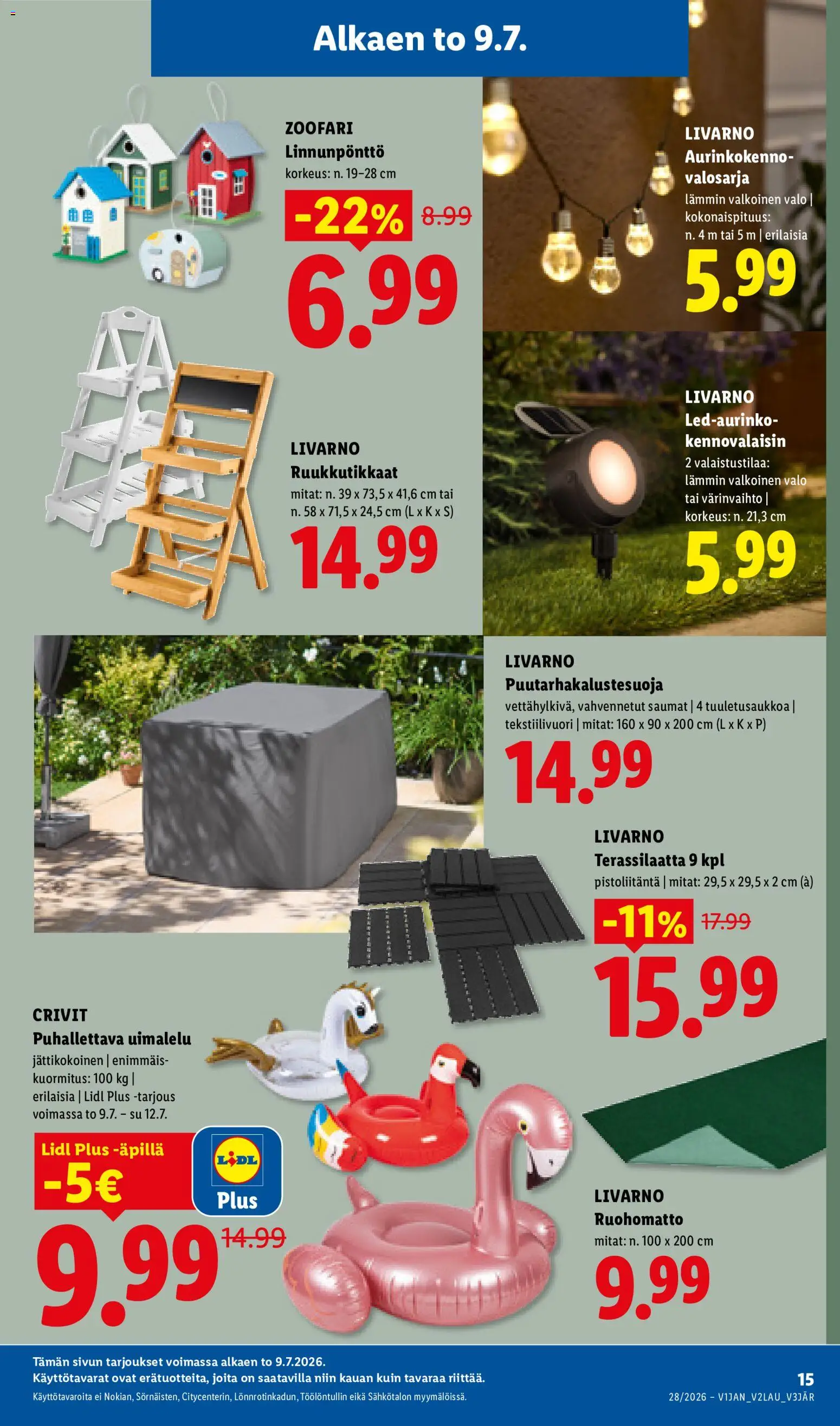 Lidl tarjoukset - Tampere – voimassa 09/07/2026 alkaen | Sivu: 19