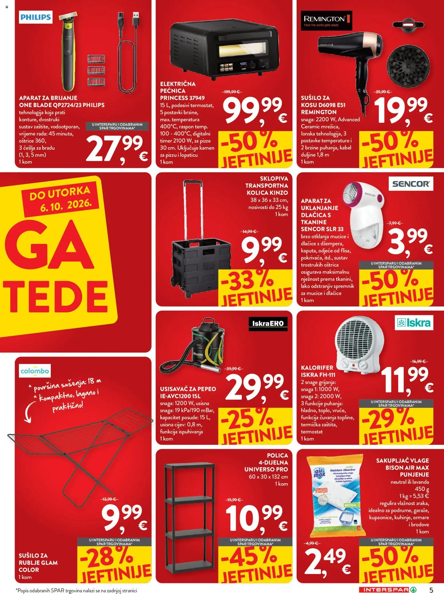 Interspar katalog | vrijedi od 23.09.2026 | Stranica: 5