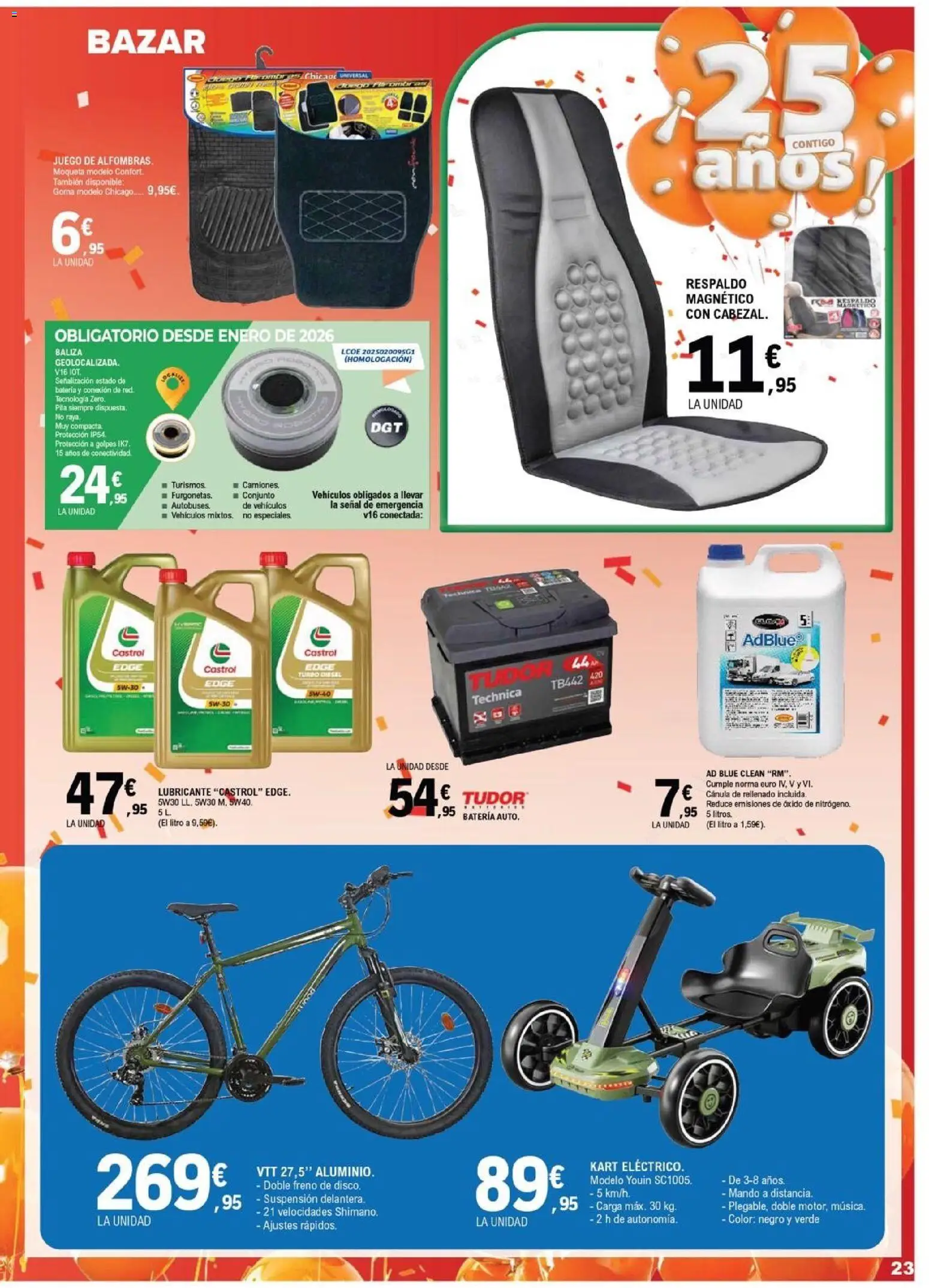 E.Leclerc folleto Salamanca │ válido desde el 15/07/2026 | Página: 23 | Productos: Noodles αυγού, Batería