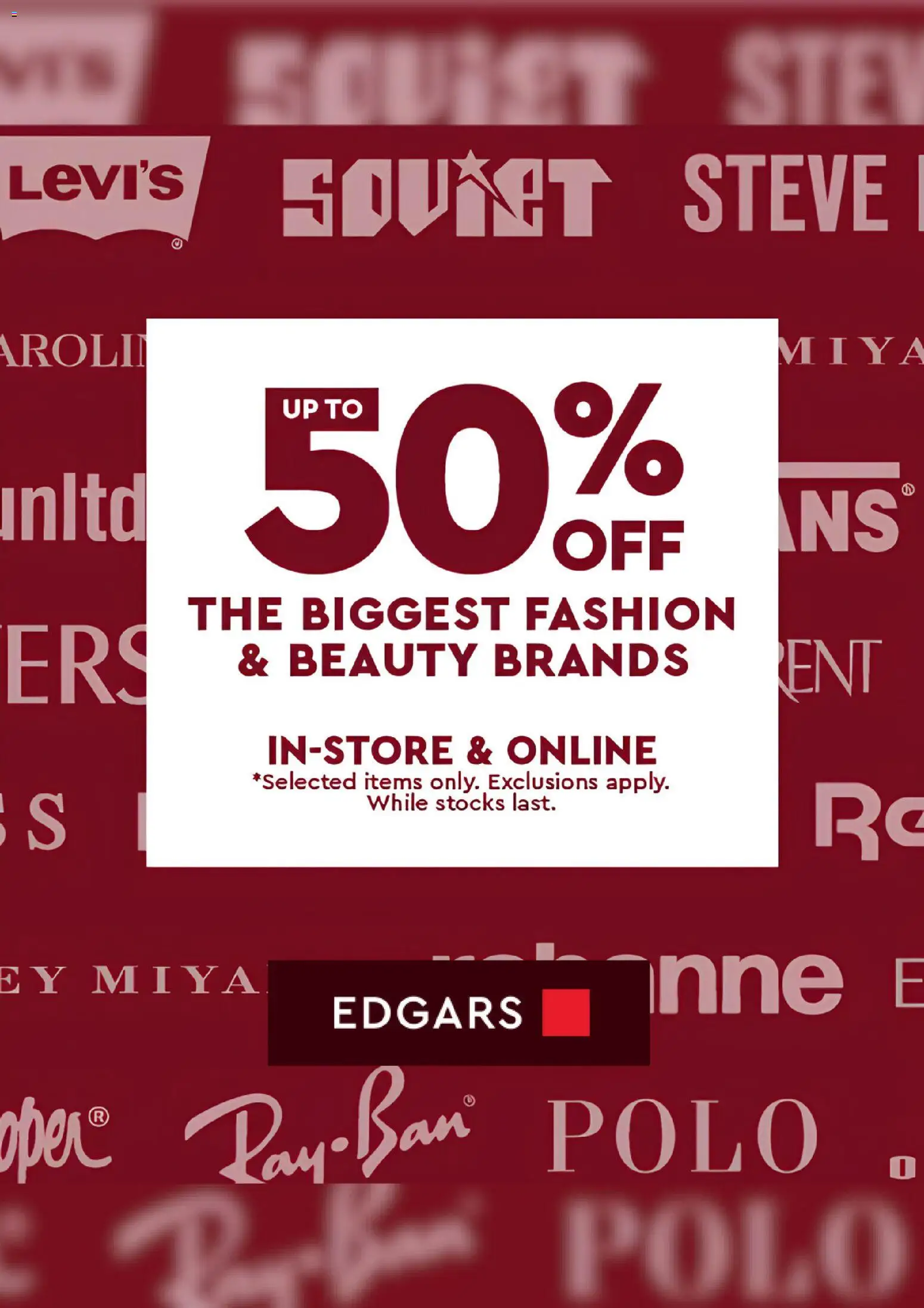 New Edgars catalogue – valid from 27/10/2026 | Page: 1