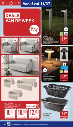 Aldi folder week 28 - Voorbeeld van een folder van Aldi, geldig van 06/07/2026 | Pagina: 24 | Producten: Behuizing, Lamp