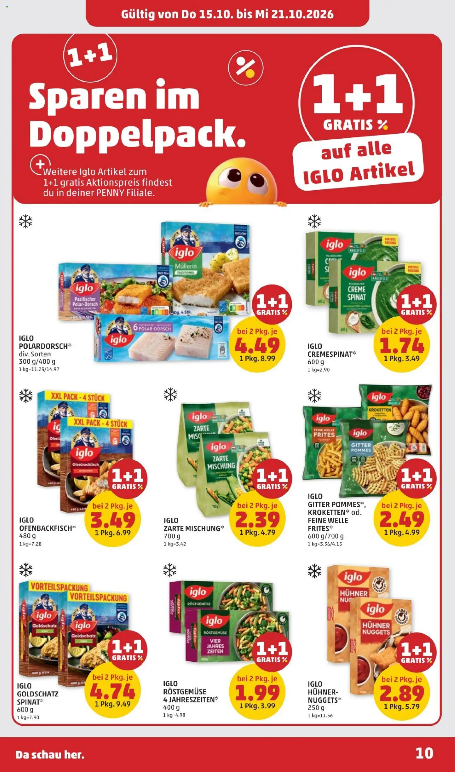 Penny Markt Flugblatt gültig ab 15.10.2026 | Seite: 12 | Produkte: Creme