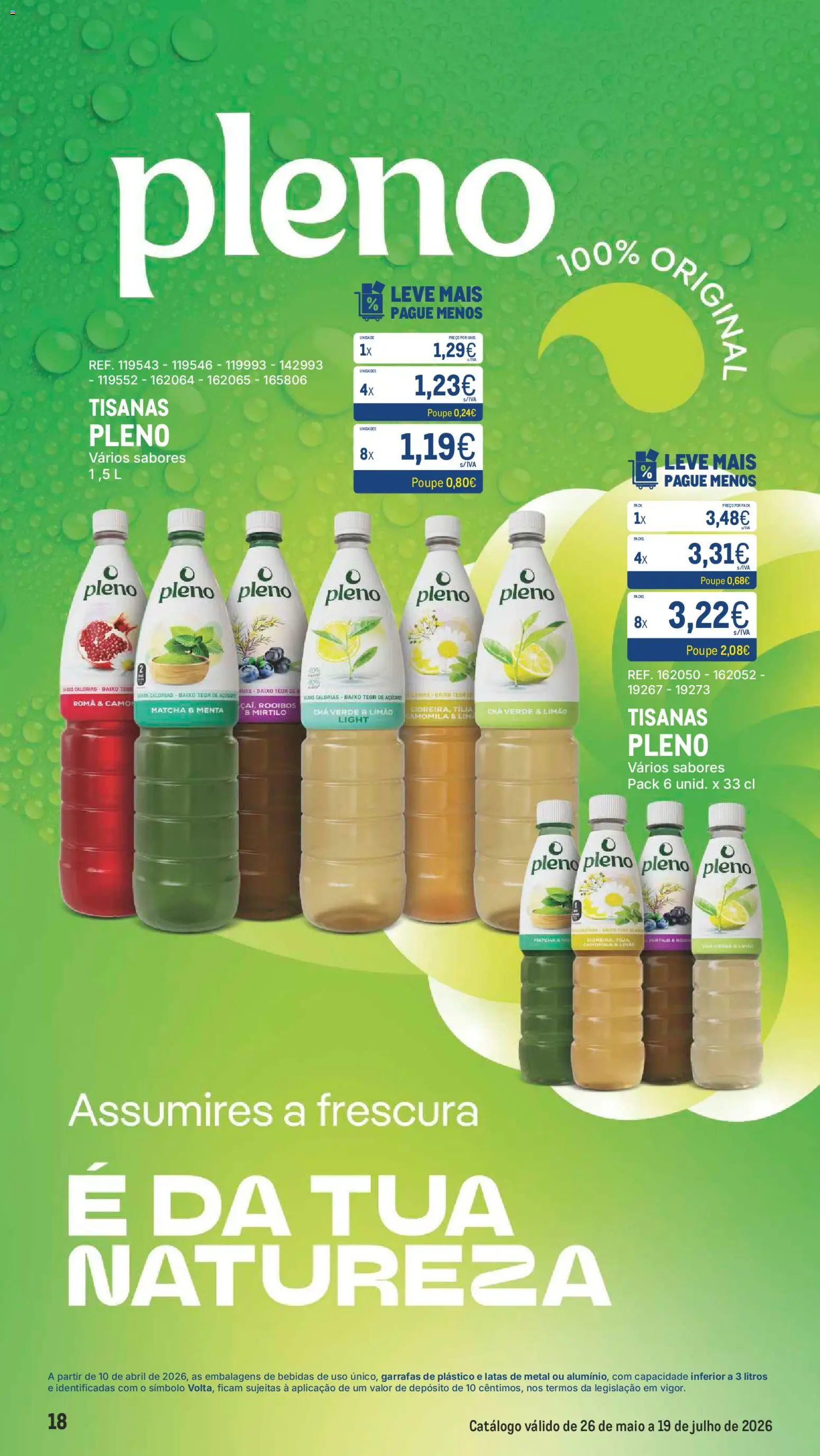 Makro Os Convocados │ válido de 26/05/2026 | Página: 18 | Produtos: Matcha, Chá