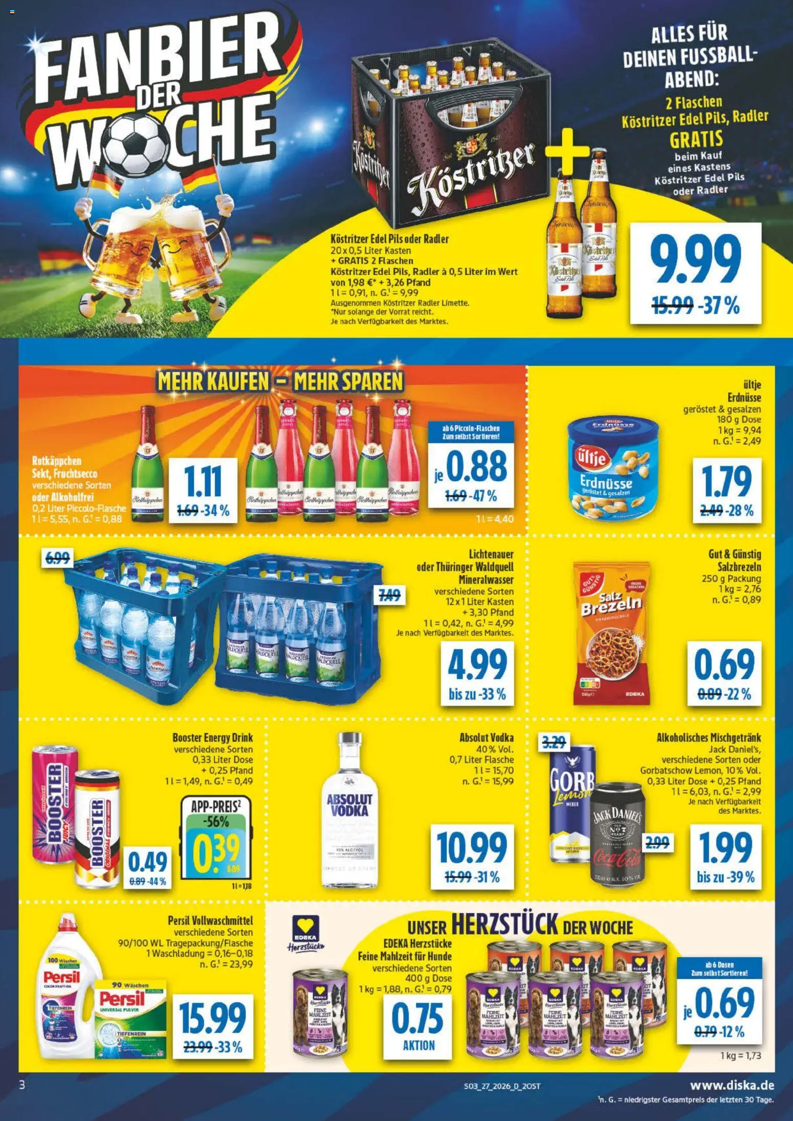 Diska Prospekt – gültig ab 29.06.2026 | Seite: 7 | Produkte: Coca cola, Jack Daniel's, Fruchtsecco, Rotkäppchen