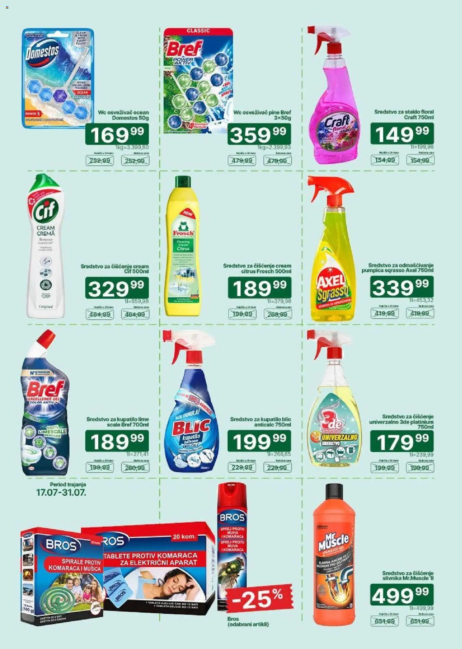 Univerexport katalog - važi od 20.07.2026 | Strana: 29 | Proizvode: Bref, Kupatilo