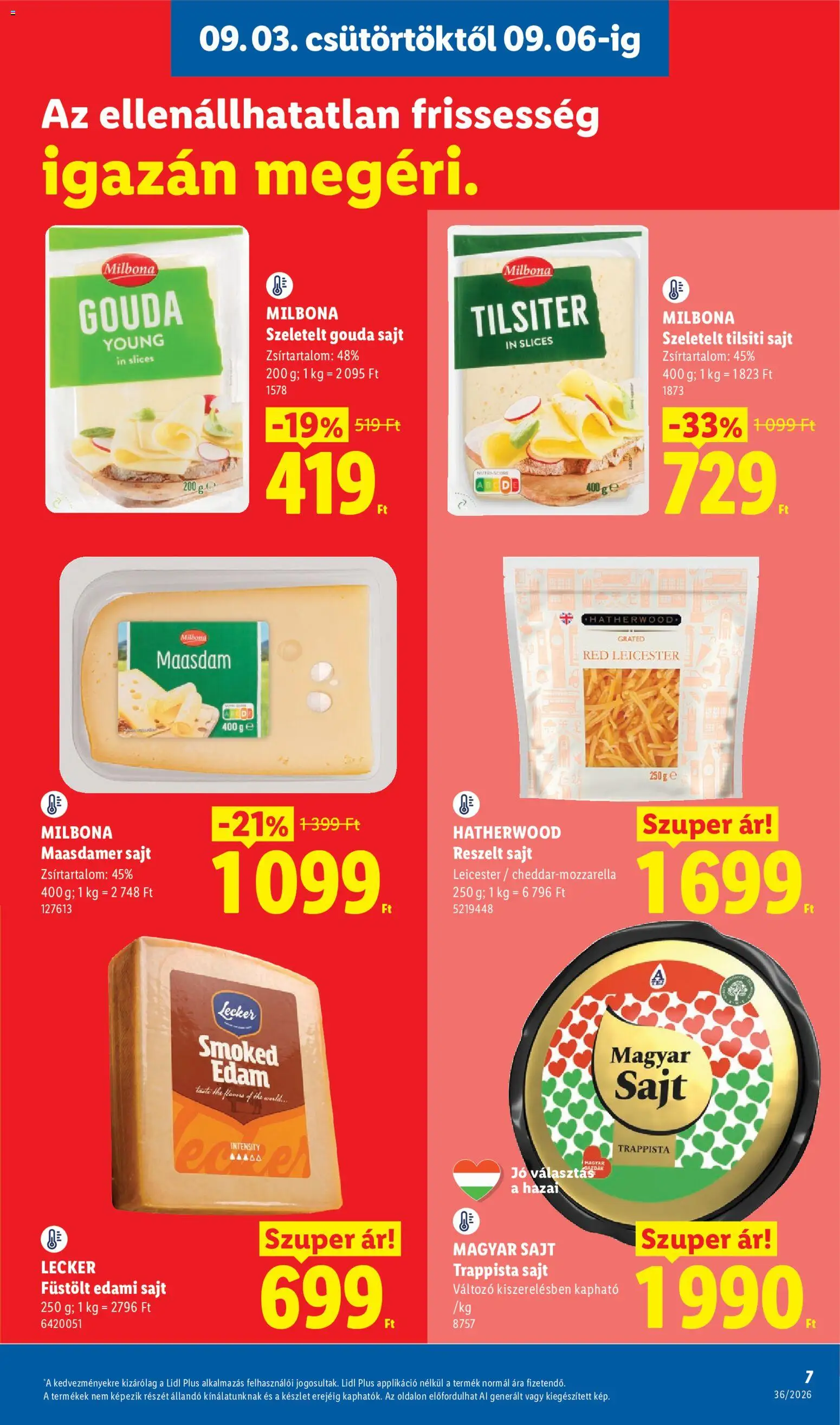 Lidl akciós ujság - amely érvényes a következő dátumtól: 2026.09.03. | Oldal: 7
