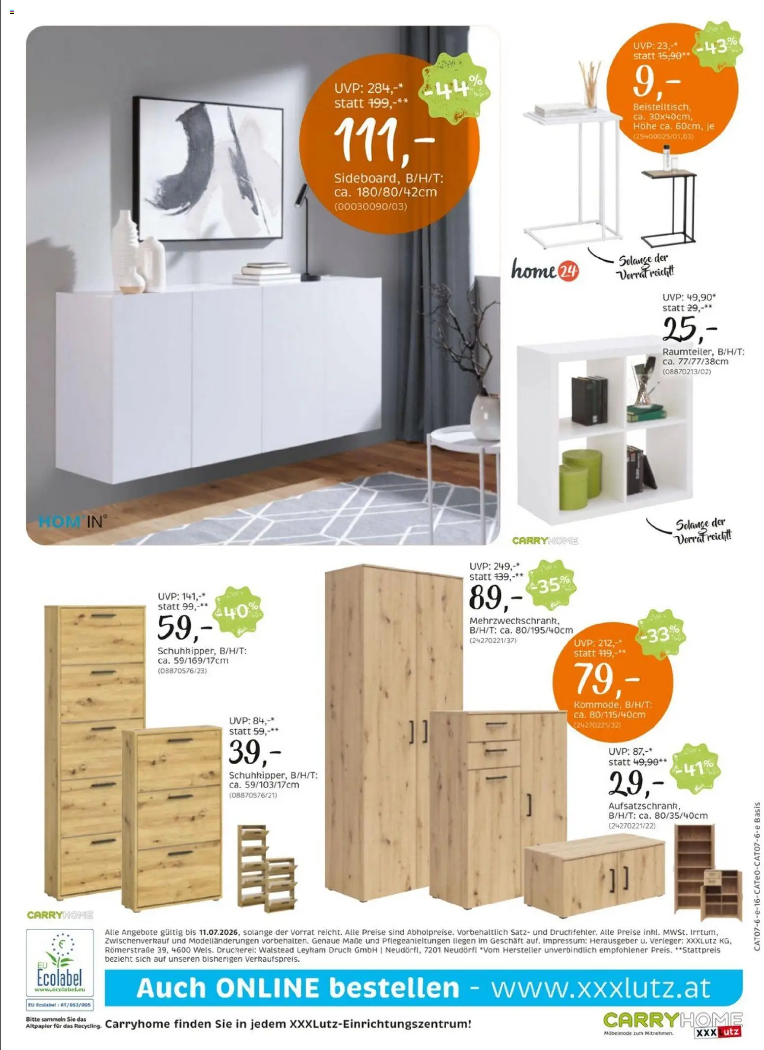 XXXLutz Carry Home gültig ab 30.06.2026 | Seite: 16