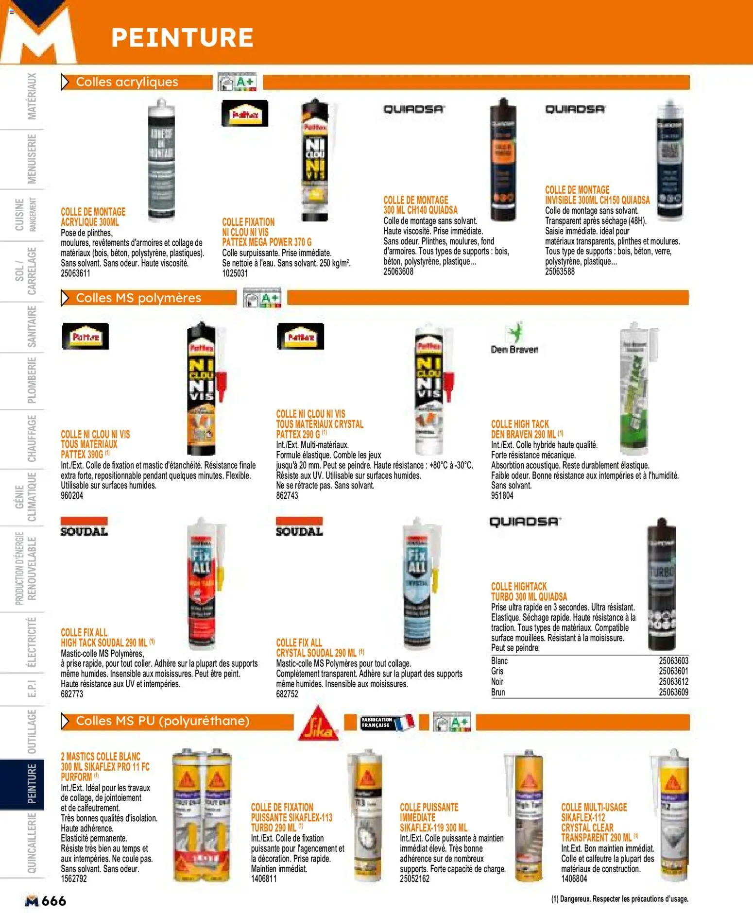 {H1} | Page: 666 | Produits: Prise, Colle, Jeux