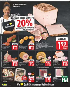 Elli Markt Prospekt ab 13.07.2026 gültig | Seite: 6 | Produkte: Mandarinen, Ananas, Wurst, Schweinefleisch