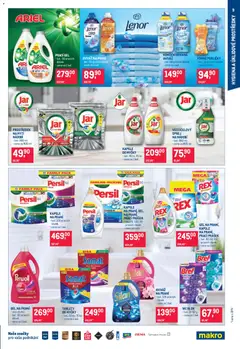 Náhled letáku Makro leták - Nepotravinové zboží od 15.07.2026 | Strana: 9 | Produkty: Lenor, Prací gel, Kapsle, Wc