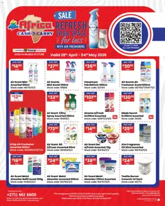 Africa Cash & Carry specials catalogue – valid from 28.04.2026 | Page: 1