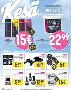 Halpa Halli-mainoslehti voimassa 10.06.2026 alkaen | Sivu: 6