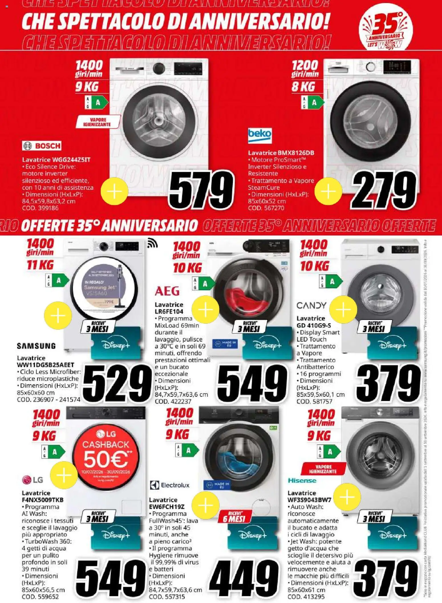 Volantino Media World del 14/09/2026 | Pagina: 27
