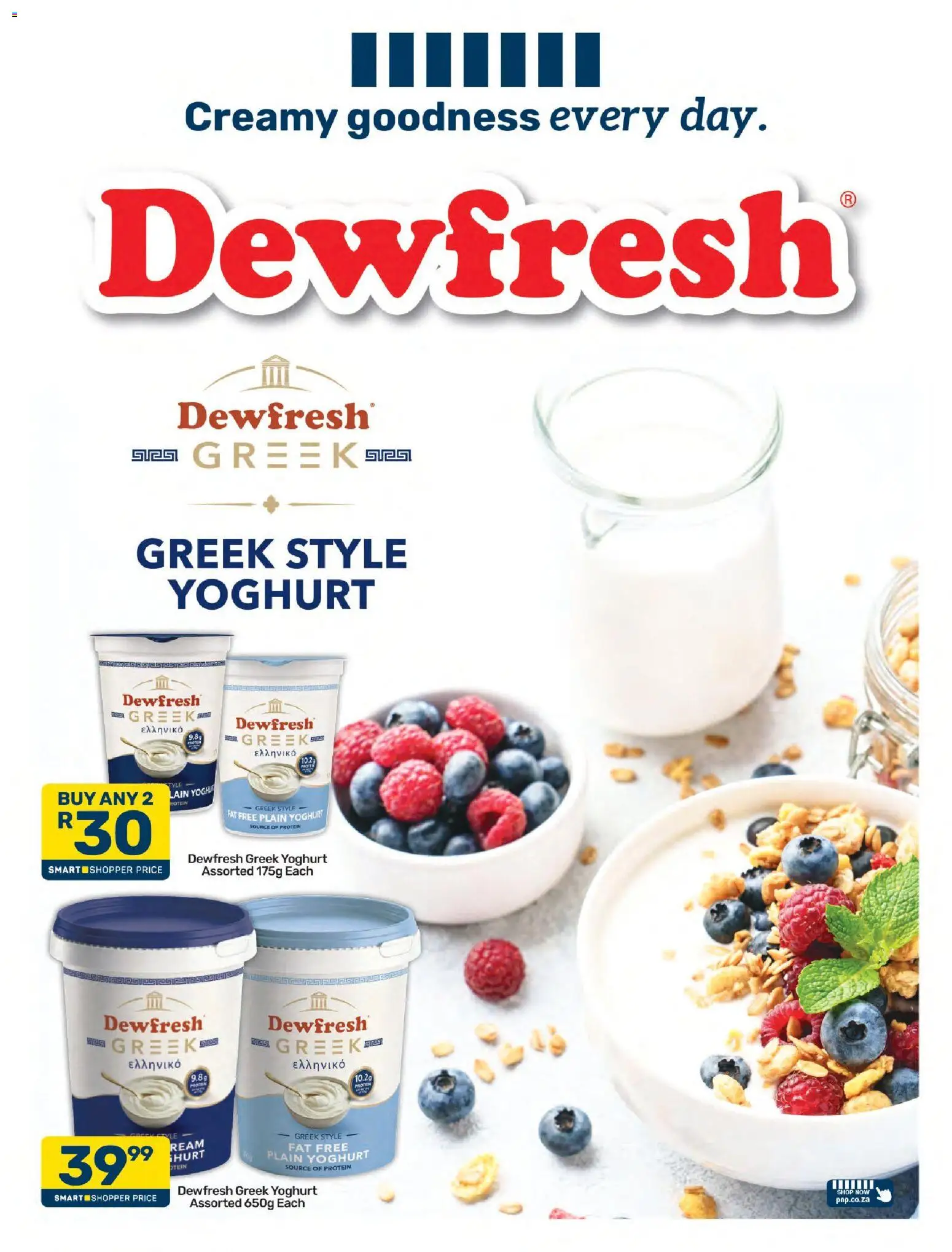 New Pick n Pay catalogue – valid from 26/10/2026 | Page: 5 | Products: Yoghurt, Protein
