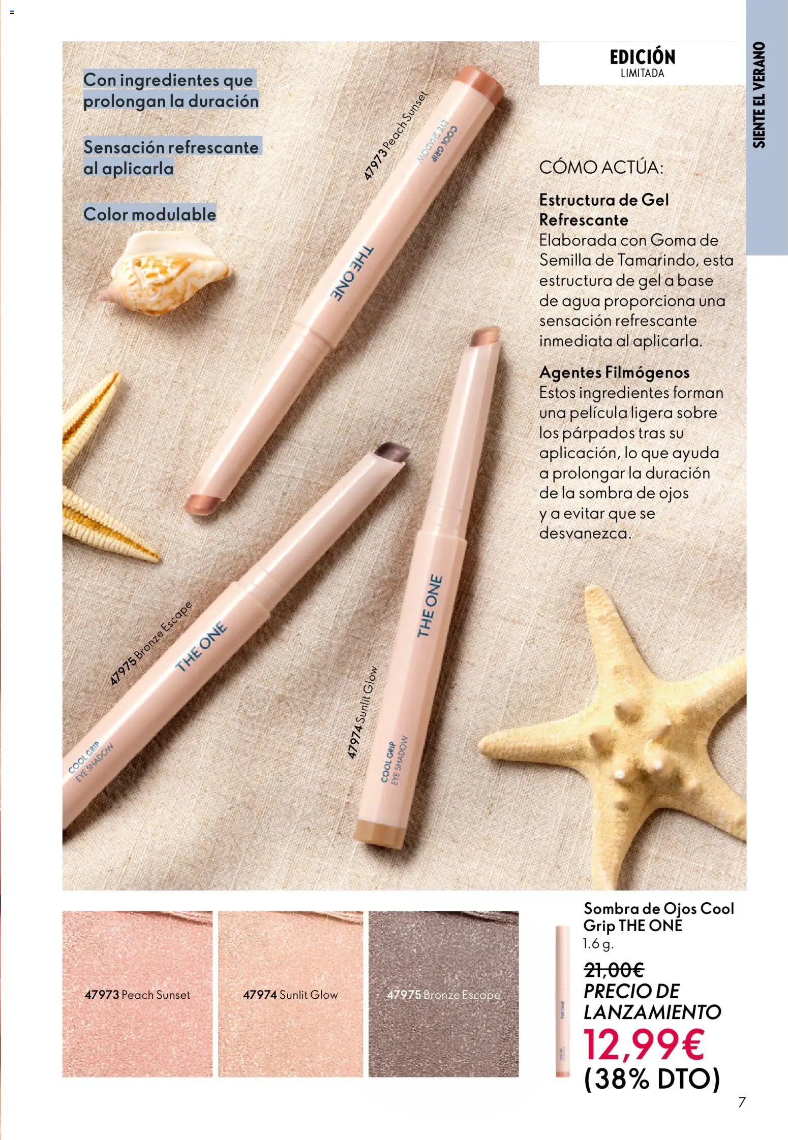 Oriflame - Catálogo Campaña 8 │ válido desde el 03.06.2026 | Página: 7 | Productos: Sombra, Κρεμάστρα, Sombra de ojos